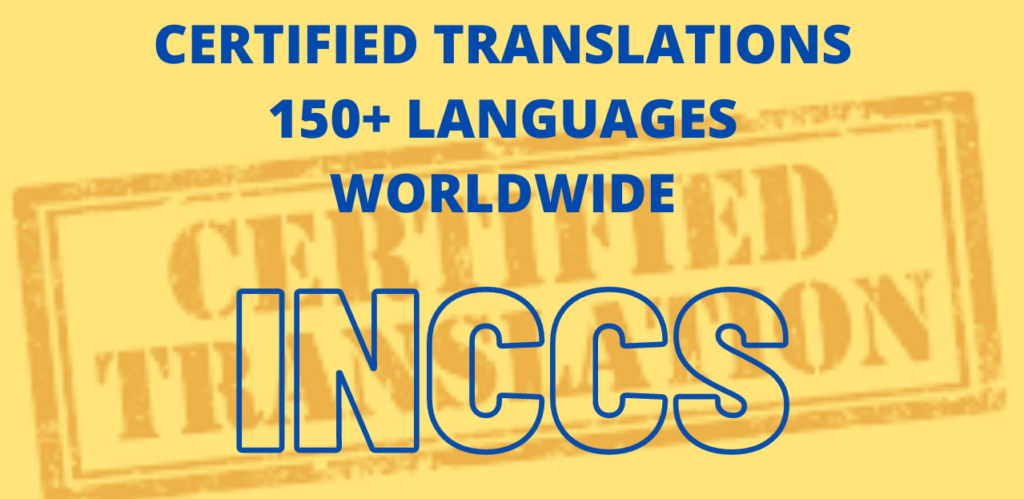 Certified Translation Services